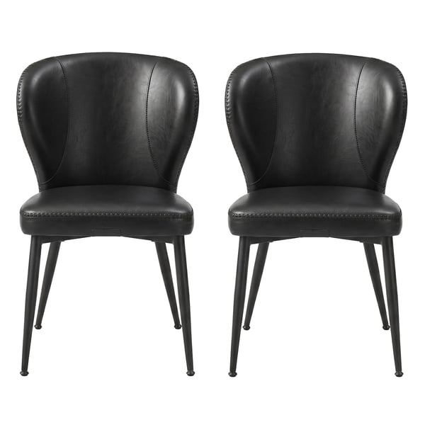 Spisestuestole, Kunstlæder, Mid-Century Modern Stil