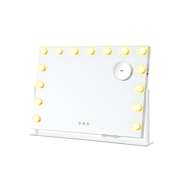 Makeupspejl, 58x43 cm, Hvid Makeupspejl, 58x43 cm, Hvid