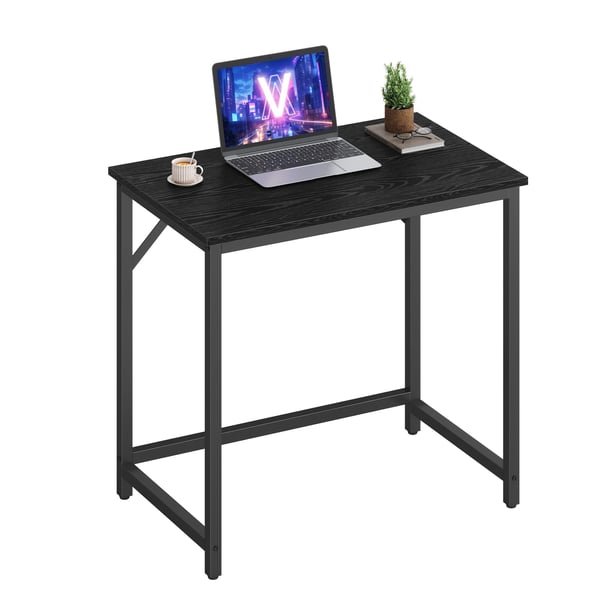 Skrivebord, 120x60x75 cm, Sort