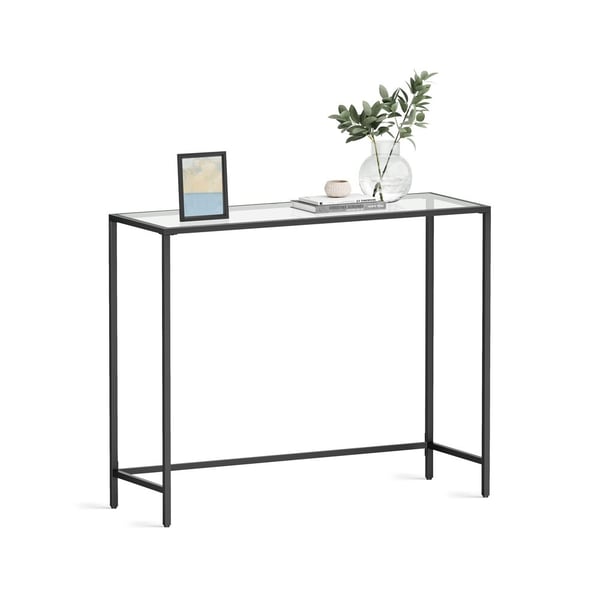 Konsolbord, 100x35x80 cm, Svart Konsolbord, 100x35x80 cm, Svart