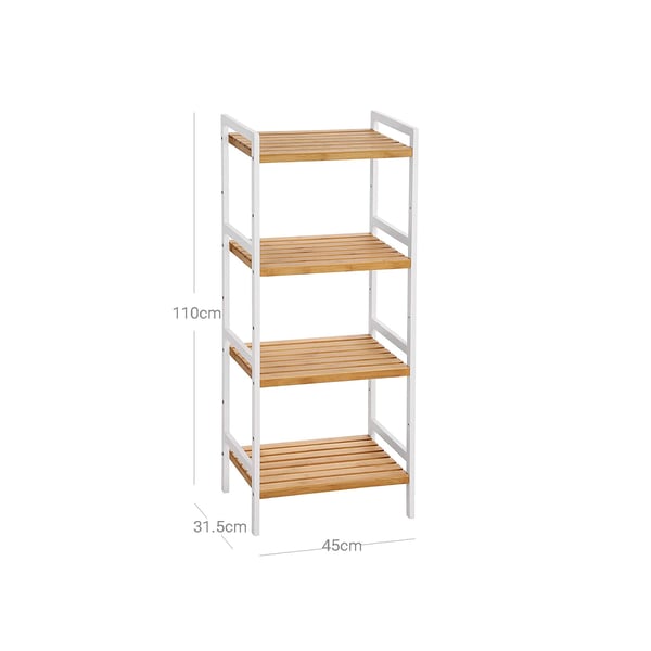 Hylle, Bambus, 45x31.5x111 cm, Natur