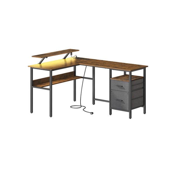 L-formet skrivebord, 150x120x76 cm L-formet skrivebord, 150x120x76 cm