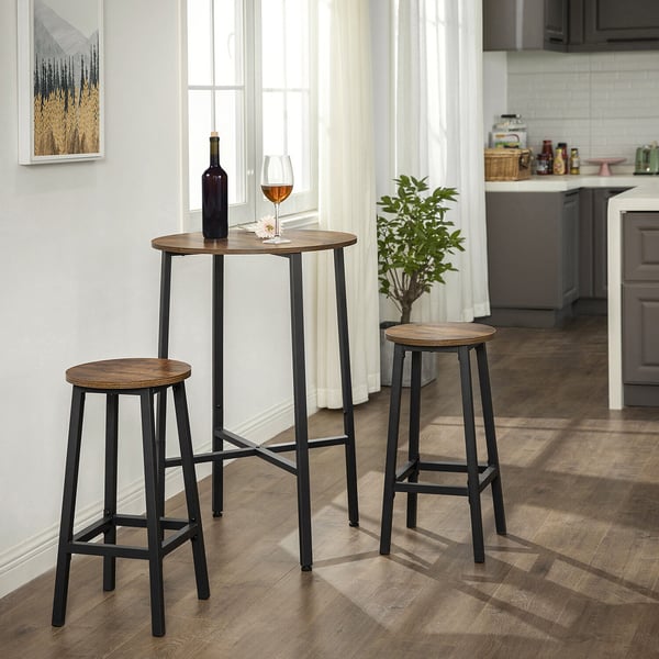 Barstol, 32x65 cm, Brun Svart