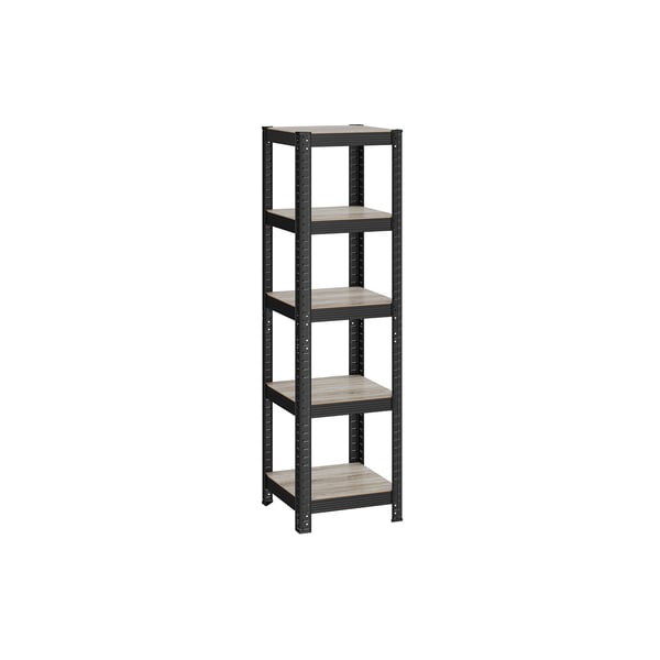 Robust hylle, 150x37x37 cm, Greige