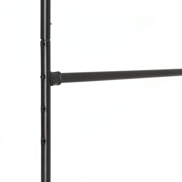 Tøjstativ, 130x49x198 cm, Sort Tøjstativ, 130x49x198 cm, Sort