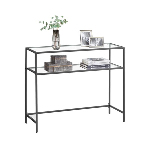 Konsolbord, 100x35x80 cm, Sort
