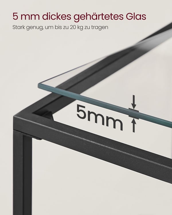 Konsollbord, 100x35x80 cm, Svart