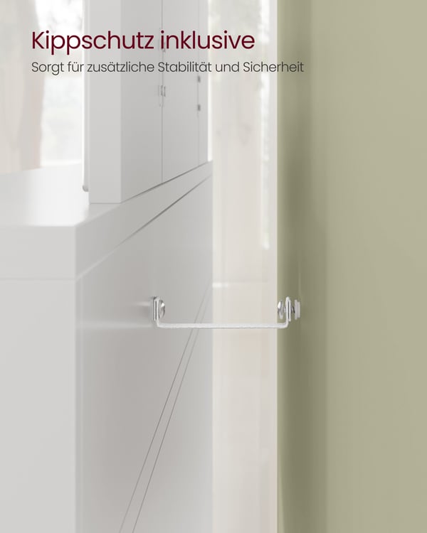 Sminkbord, 100x40x142 cm, Vit
