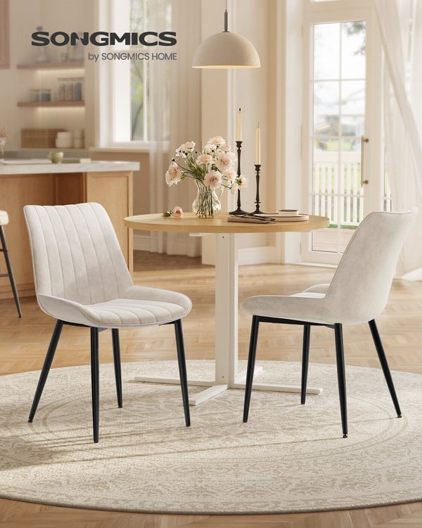 Spisebordsstol, 58x48,5x79,5 cm, Beige