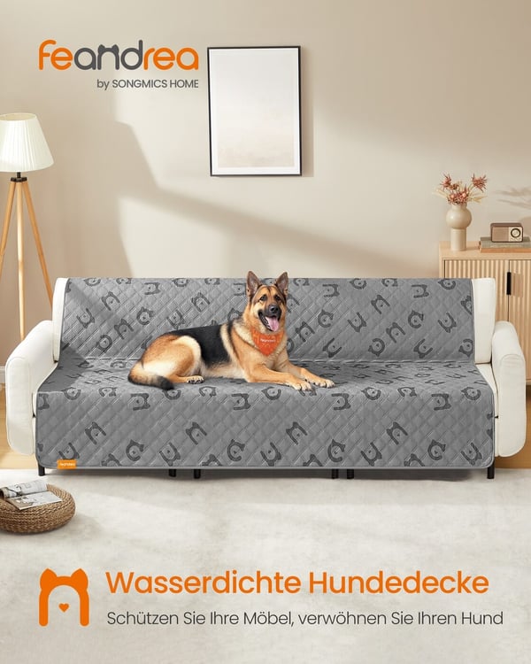 Hundeteppe, 178x76 cm, Grå