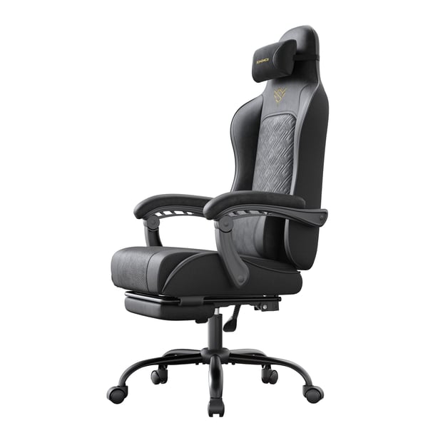 Gamingstol, 70x70x123,5 cm, Sort