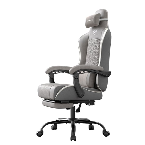 Gamingstol, 70x70x123,5 cm, Grå