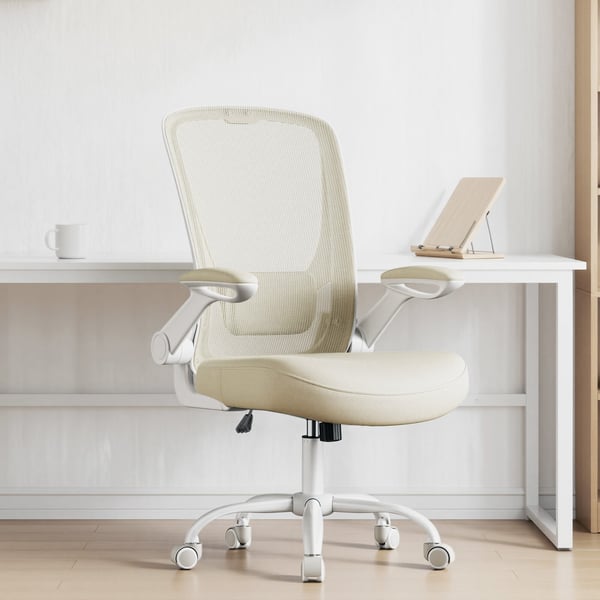 Kontorstol, 66x60x107 cm, Beige