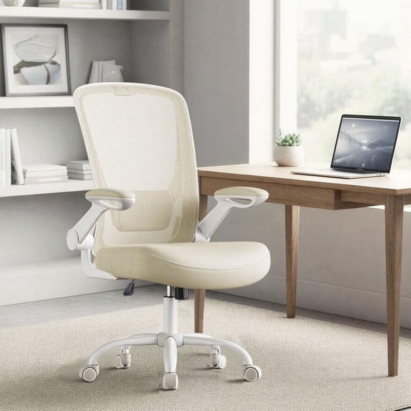 Kontorstol, 66x60x107 cm, Beige