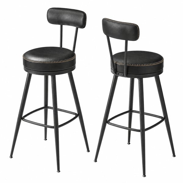 Barstolset, 56x56x101,5 cm, Svart
