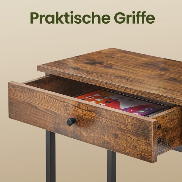 Konsollbord, 30x100x80 cm, Brun