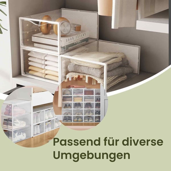 Skolåda set, 33,2x23x14,5 cm, Transparent