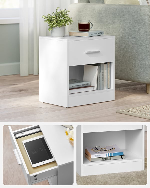 Natskabinet, 28x39x41 cm, Hvid