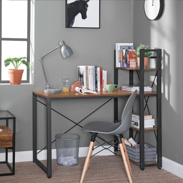 Skrivebord, 120x60x120 cm, Brun
