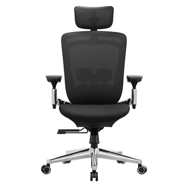 Kontorstol, 69,5x63x115 cm, Sort