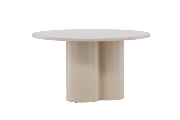Sohvapöytä, Olivia, ⌀80x45 cm, Beige