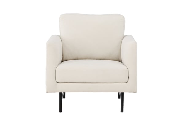 1-paikkainen sohva, Sky, 86x87x68 cm, valkoinen