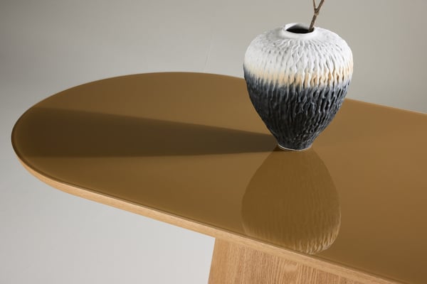 Ruokapöytä, pyörällinen, 90x200 cm, luonnonväri