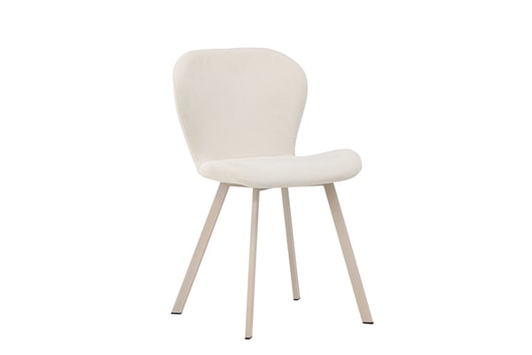 Ruokatuoli, Lilja 2-pack, 55x48x80 cm, Beige