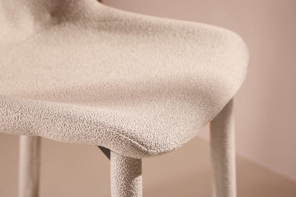 Ruokatuoli, Astoria 2-pack, 53.5x51.5x83 cm, Beige