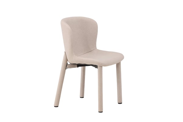 Ruokatuoli, Astoria 2-pack, 53.5x51.5x83 cm, Beige