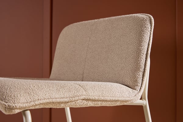 Baarituoli, Bisbee 2-pack, 50x41x85 cm, Beige