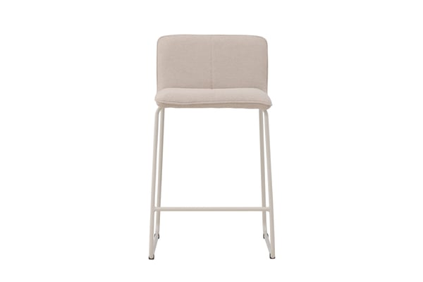 Baarituoli, Bisbee 2-pack, 50x41x85 cm, Beige