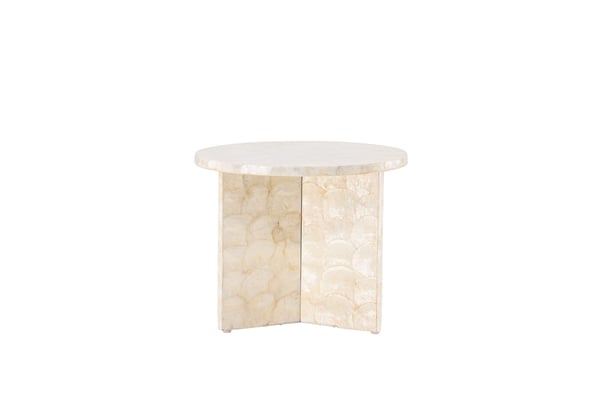 Sohvapöytä, Smögen, ⌀40 cm, Beige