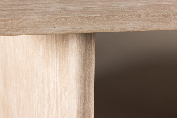 Ruokapöytä, Skagen, 240x100 cm, Beige