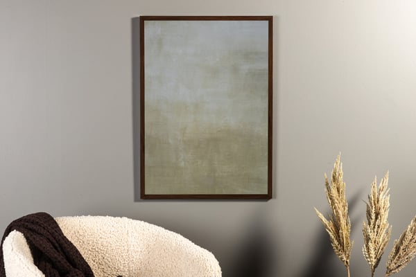 Juliste, Maalattu Taide, 50x70 cm, Vihreä