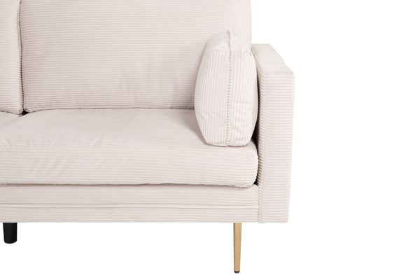 3-istuttava sohva, Boom, 84x86x200 cm, beige