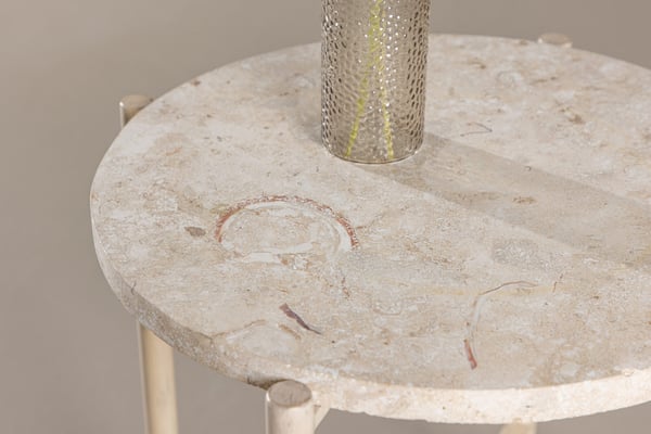 Sohvapöytä, Sandhamn, ⌀40 cm, Beige