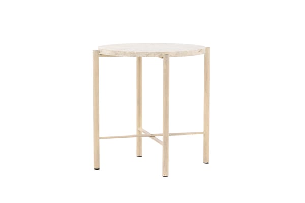 Sohvapöytä, Sandhamn, ⌀40 cm, Beige