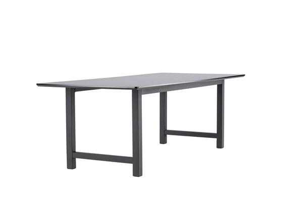 Ruokapöytä, Count, 220x100 cm, Musta