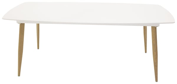 Ruokapöytä, Polar Elips, 240x100 cm, Valkoinen