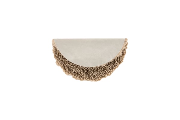 Istuintyyny, Katy polyesteriteddy, 34x34 cm, beige