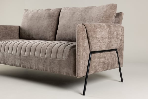 Sohva, Indigo 2-istuttava, 77x165x85 cm, Beige