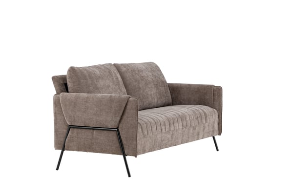 Sohva, Indigo 2-istuttava, 77x165x85 cm, Beige