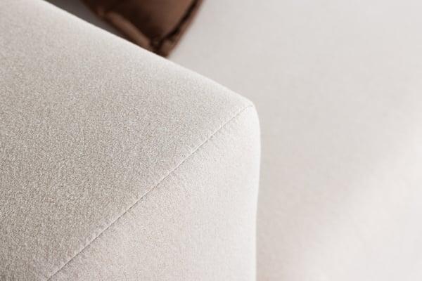 Sohva, Lumi 3-istuttava, 94x238x70 cm, Valkoinen