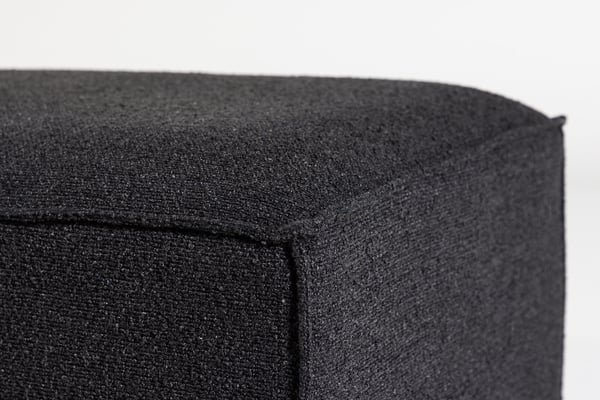 Rahi, Gillholmen Pouf, 112x60x37 cm, Musta
