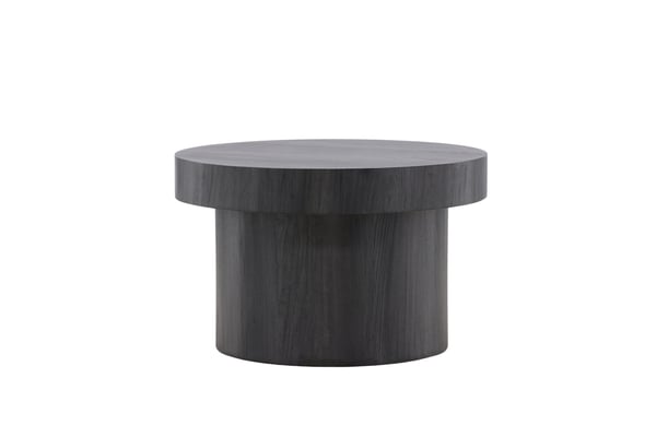 Sohvapöytä, Malung, φ80 cm, Musta