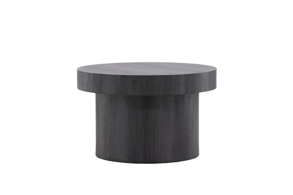 Sohvapöytä, Malung, φ80 cm, Musta