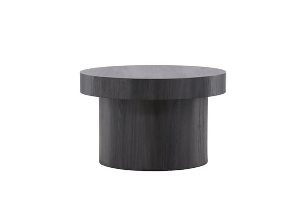 Sohvapöytä, Malung, φ80 cm, Musta