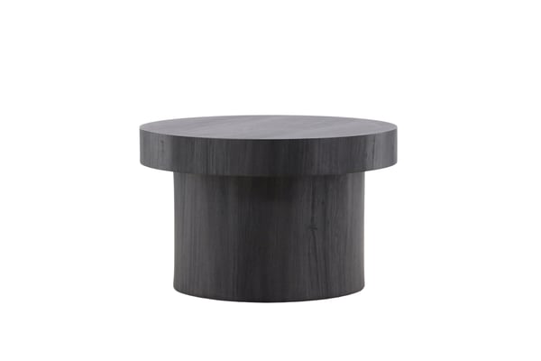 Sohvapöytä, Malung, φ80 cm, Musta