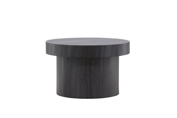 Sohvapöytä, Malung, φ80 cm, Musta